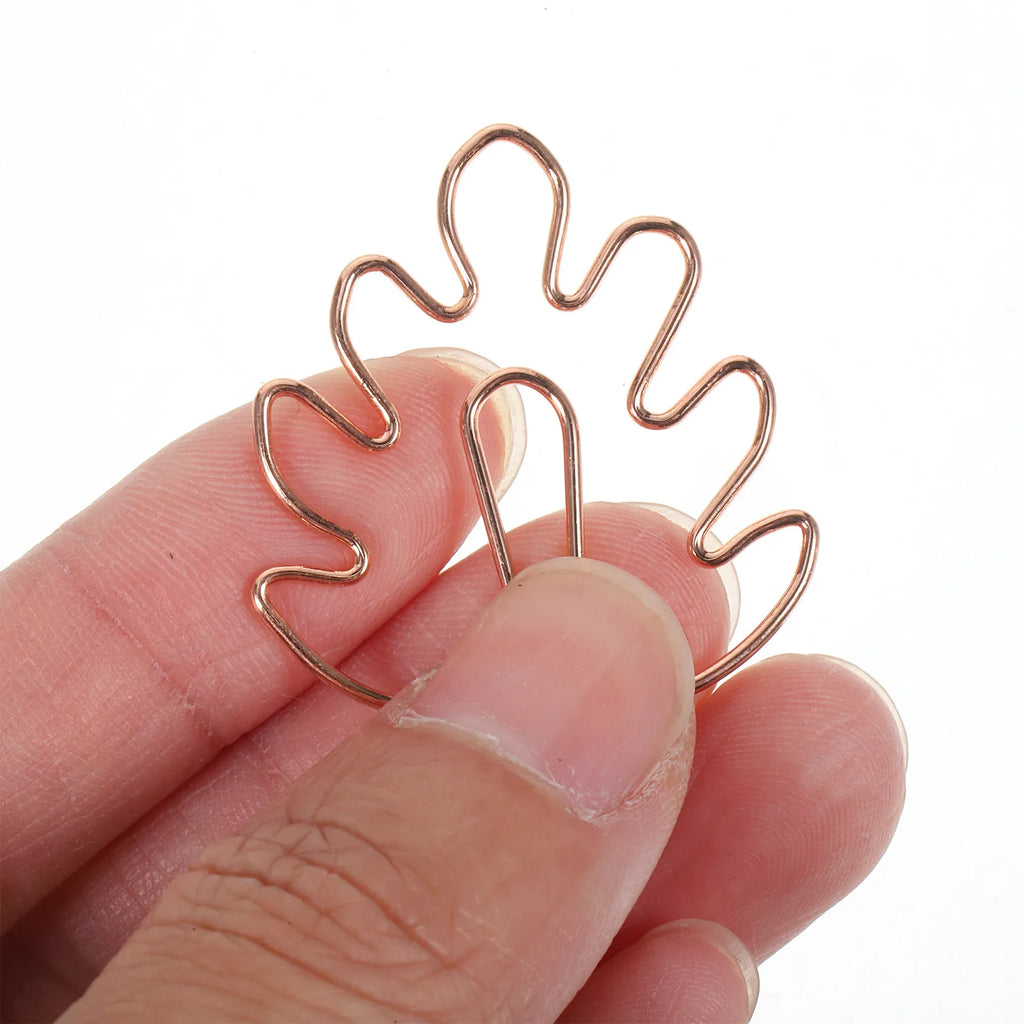 20pcs Creative Shaped Iron Paper Clips – Decorative Document Clips Decorative Paper Clips PLUSH Default Title