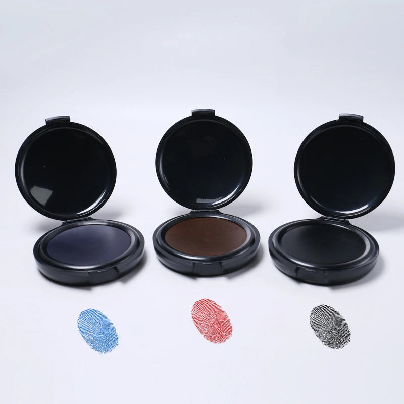 Fingerprint Ink Pad – Thumbprint Stamp for Notary & ID Cards Fingerprint Ink Pad PLUSH