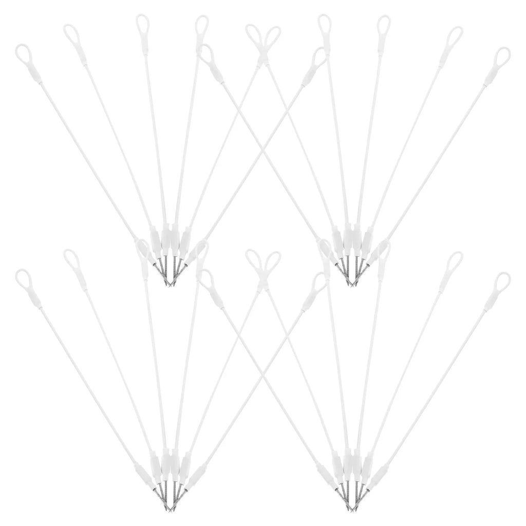 100pcs Retail Security Hard Tag Lanyards – Magnetic Anti-Theft Retail Security Tags PLUSH