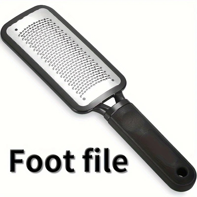 Double-Sided Stainless Steel Foot File & Pedicure Rasp | Ouriner Foot File Rasp PLUSH