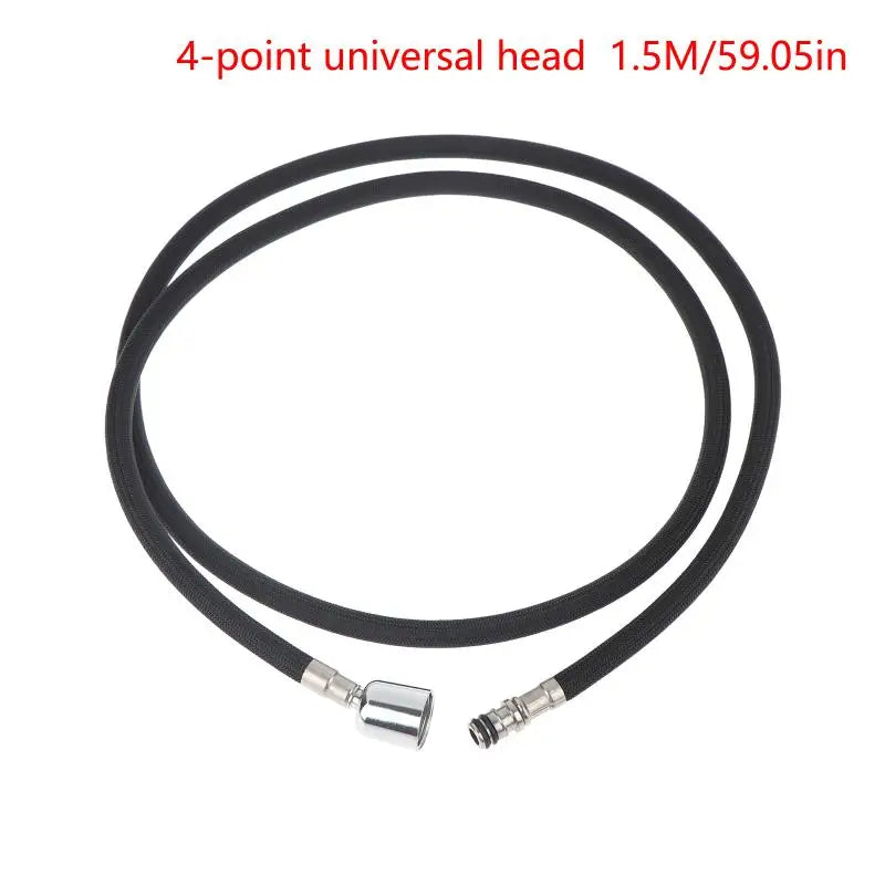 M8 Nylon Quick Connect Faucet Hose – Kitchen Pull-Out Sprayer Faucet Replacement Hose PLUSH A1