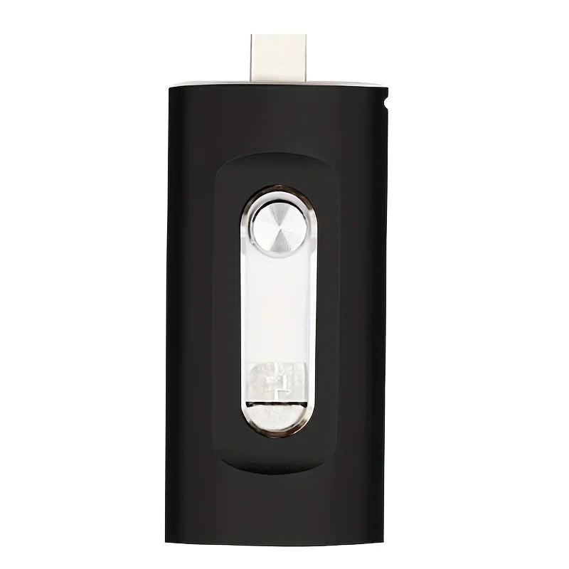4-in-1 USB 3.0 Type-C Flash Drive 16GB | iPhone Android PC USB Flash Drive PLUSH Black 16 GB