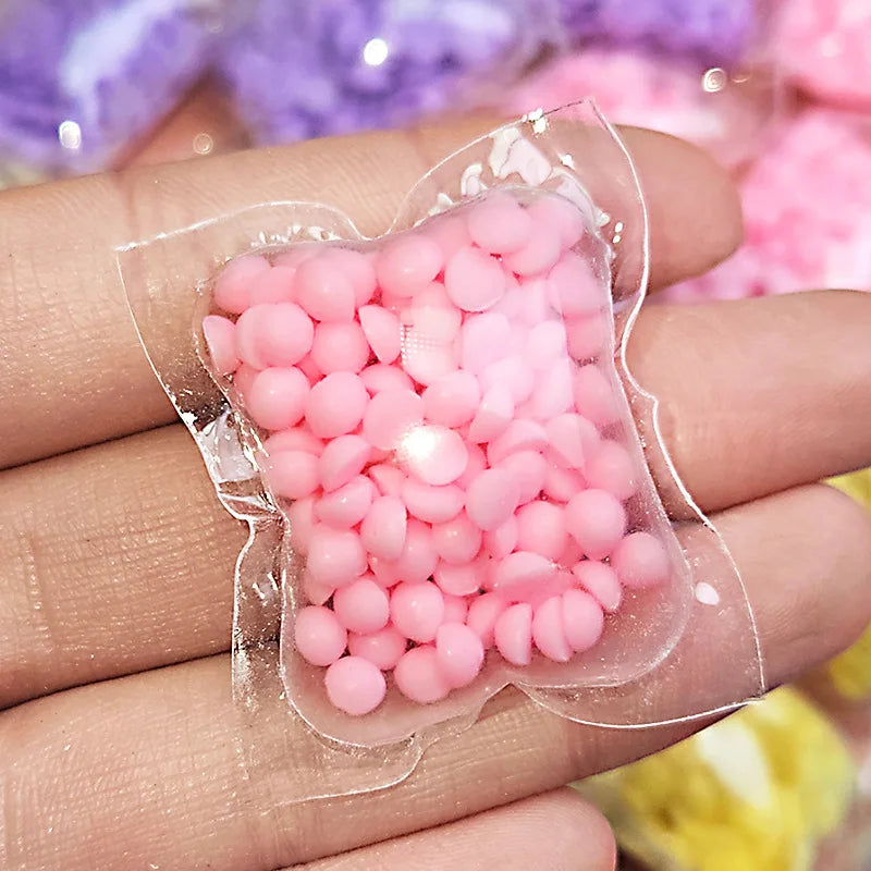 Laundry Scent Beads – Long-Lasting Fabric Softener Pearls Laundry Scent Beads PLUSH as show Pink 10Bag