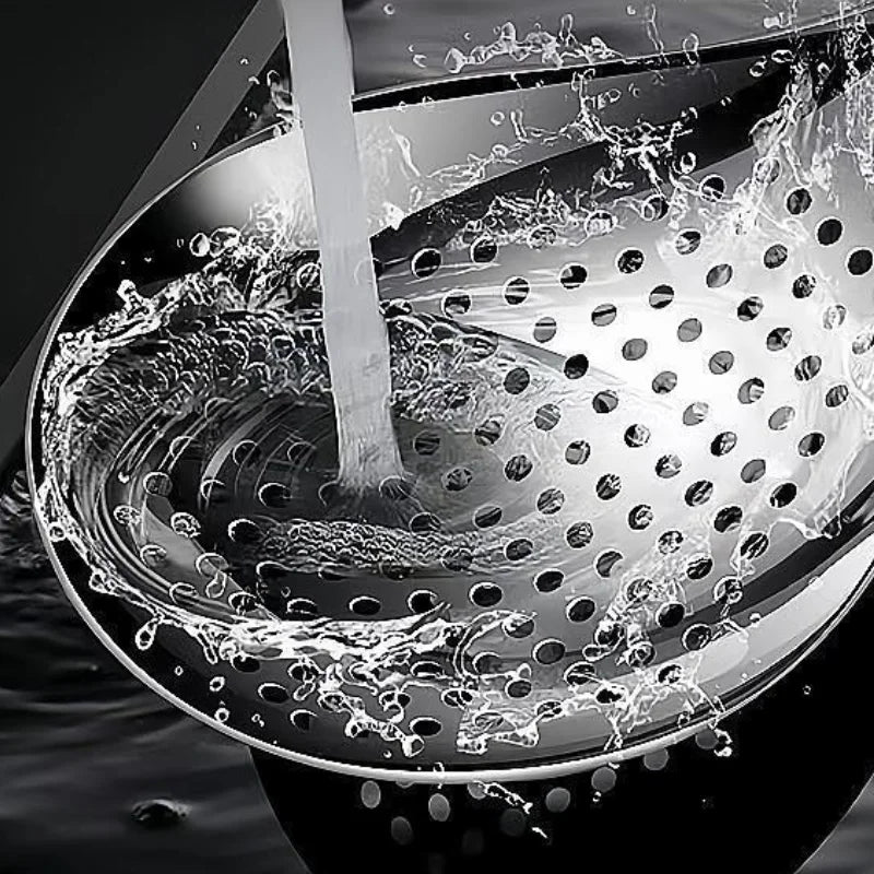 304 Stainless Steel Skimmer Spoon – Perforated Strainer Ladle Kitchen Strainer Skimmer PLUSH