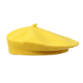 Knitted Beret Hat – Korean Y2K Solid Color Painter Cap Knitted Beret Hat PLUSH Yellow