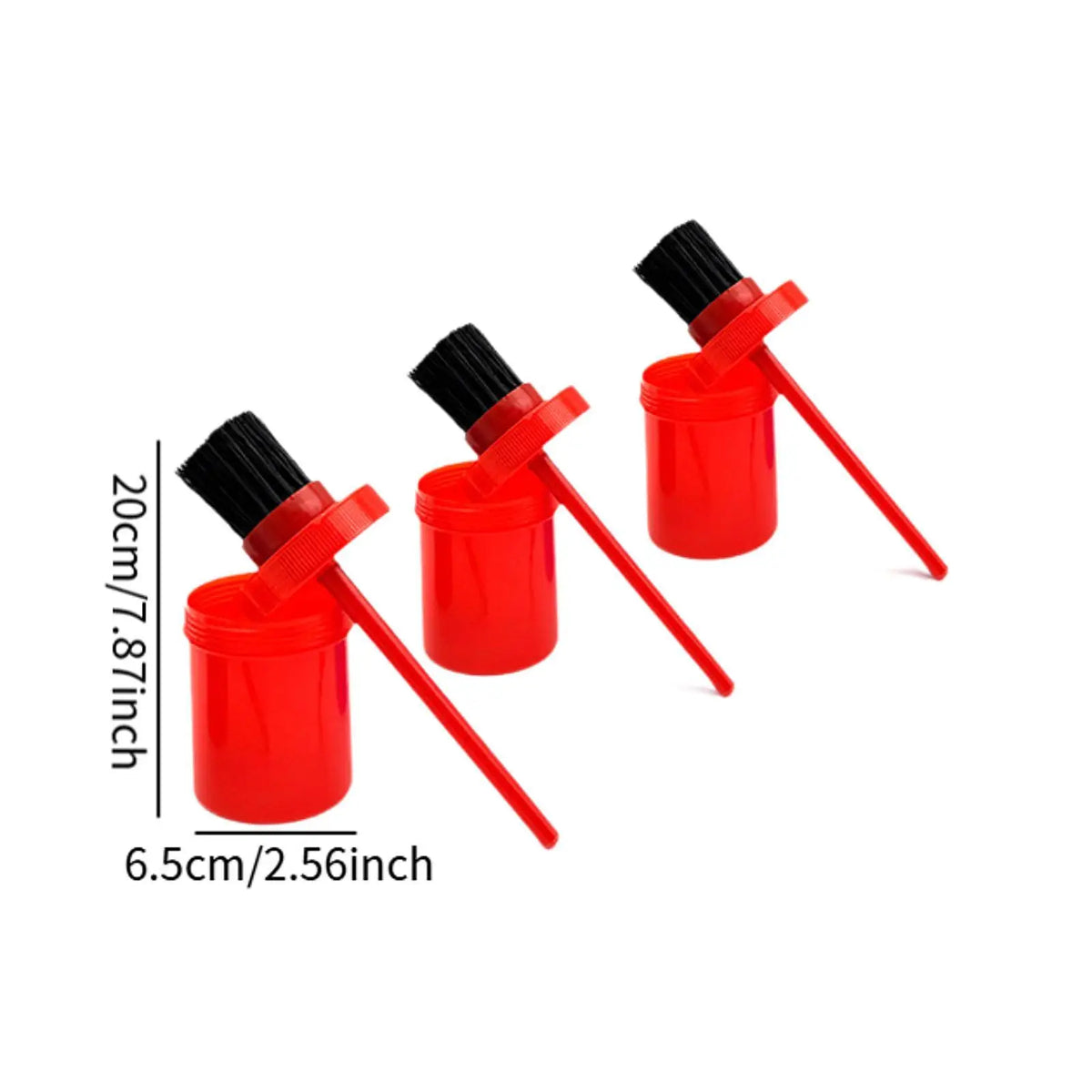 Hoof Oil Brush Applicator Set – 3-Pack Horse Grooming Tool Horse Grooming Tool PLUSH