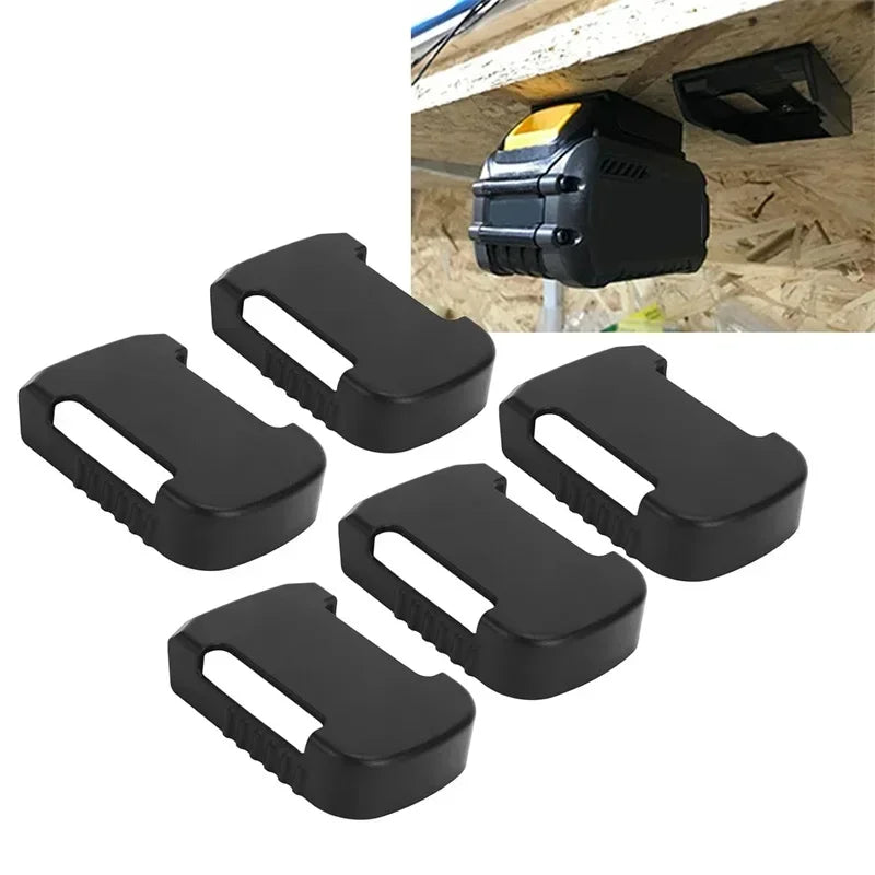 5/10pcs Wall Mount Battery Holder for Worx & Kress 20V Battery Storage Rack PLUSH
