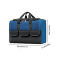 Large Waterproof Tool Bag – Multi-Pocket Electrician Pouch Tool Storage Bag PLUSH S 30x17x18cm