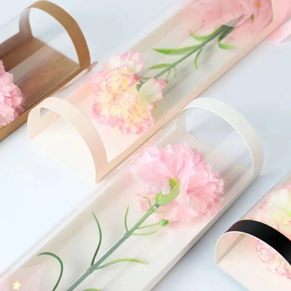 5pcs Hug Bucket Bouquet Bags – Transparent Flower Wrapping Flower Wrapping Bags PLUSH
