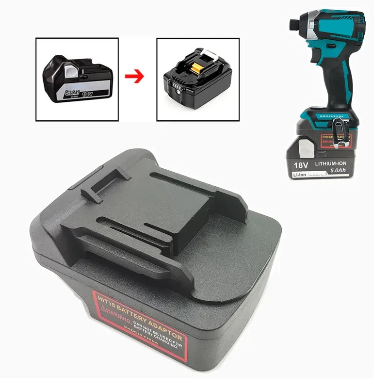 Hitachi/HiKOKI 18V to Makita 18V Battery Adapter – ZWINCKY Battery Adapter PLUSH