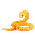 3D Printed Articulated Snake Ornament Toy 30/40cm Articulated Figure Toy PLUSH 40cm Type 7 S