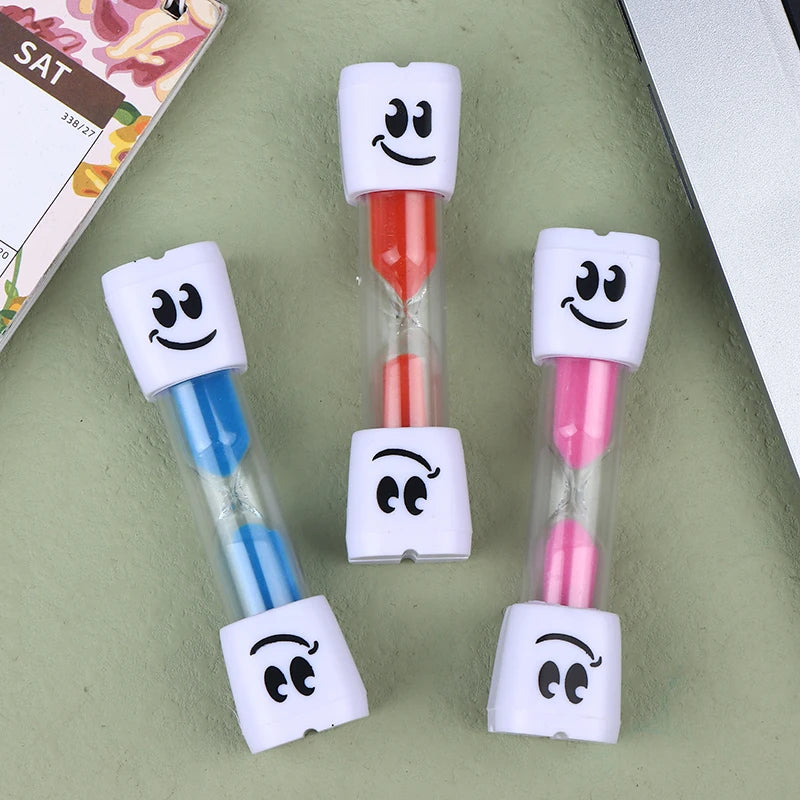 Big Eye Kids Sandglass Timer 2 & 3 Min – Tooth Brushing Visual Kids Sand Timer PLUSH
