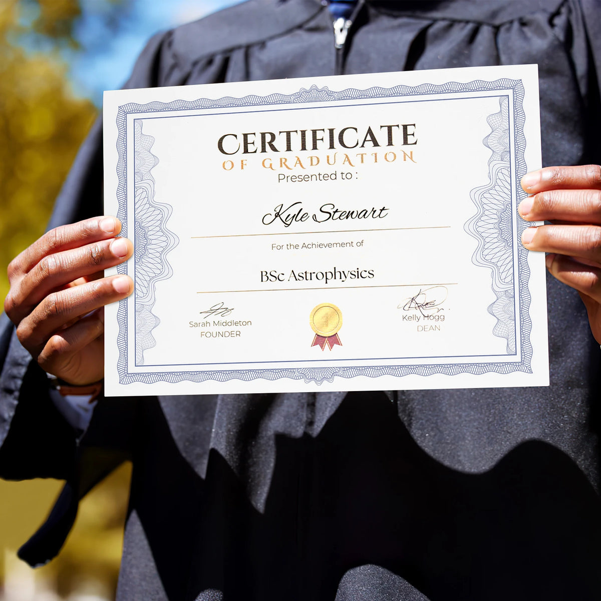 10pcs Blank Printable A4 Certificate Paper – Diploma & Award Certificate Paper PLUSH