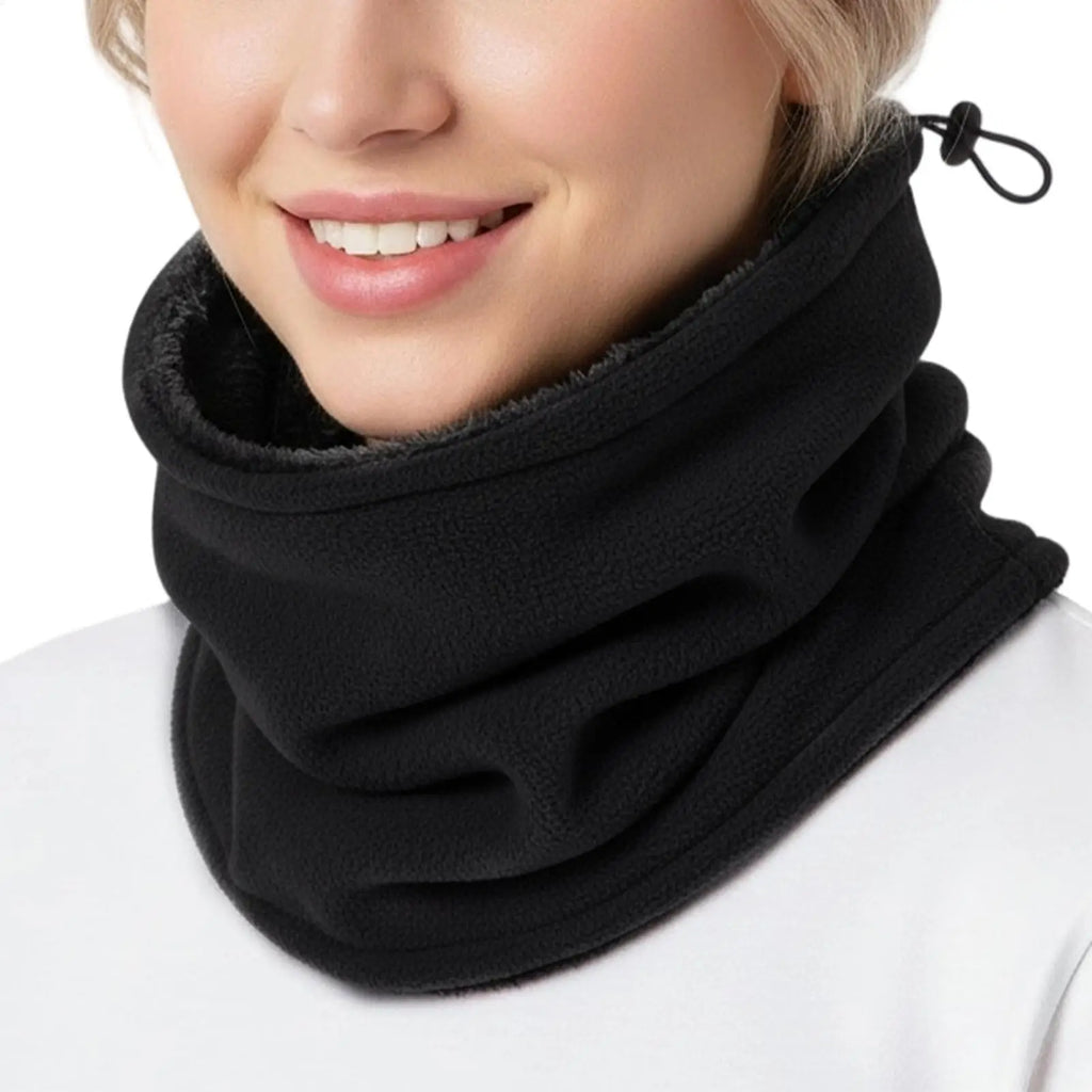 Fleece Neck Gaiter – Windproof Winter Scarf & Face Warmer Fleece Neck Gaiter PLUSH