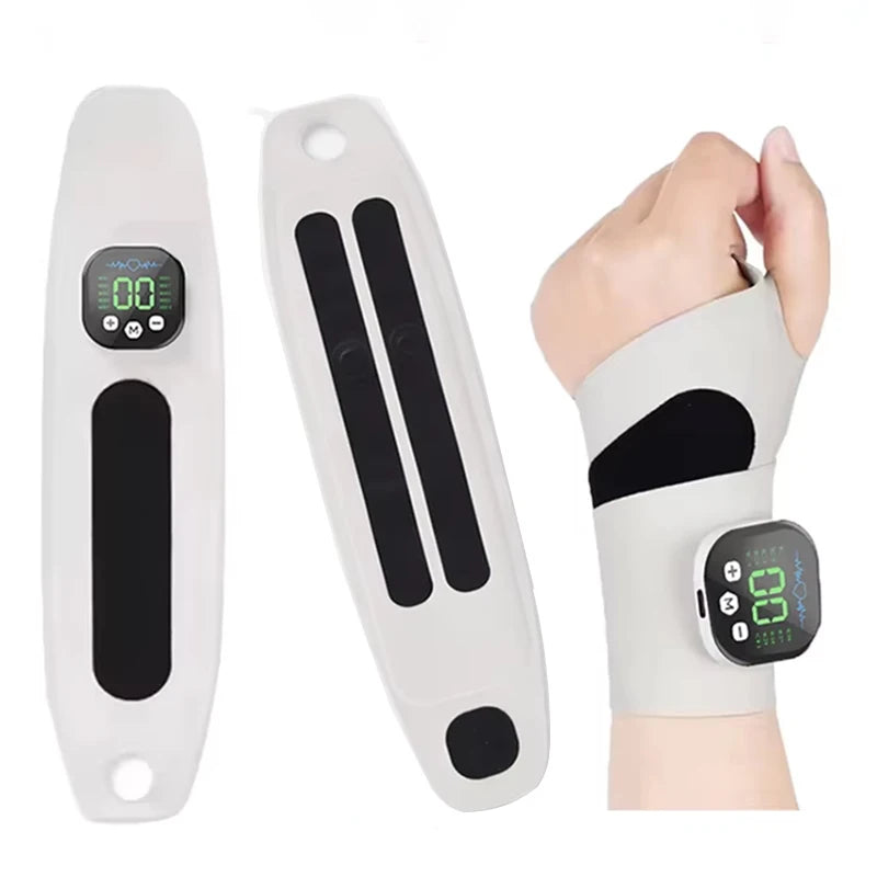 CAMMUO Electric Wrist Massager – 5-Level Compression & Vibration Electric Wrist Massager PLUSH