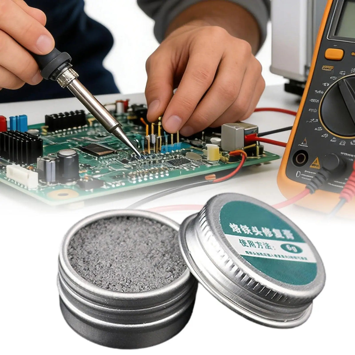 Soldering Iron Tip Tinner Refresher Paste – 6g 16g 30g Soldering Tip Tinner PLUSH