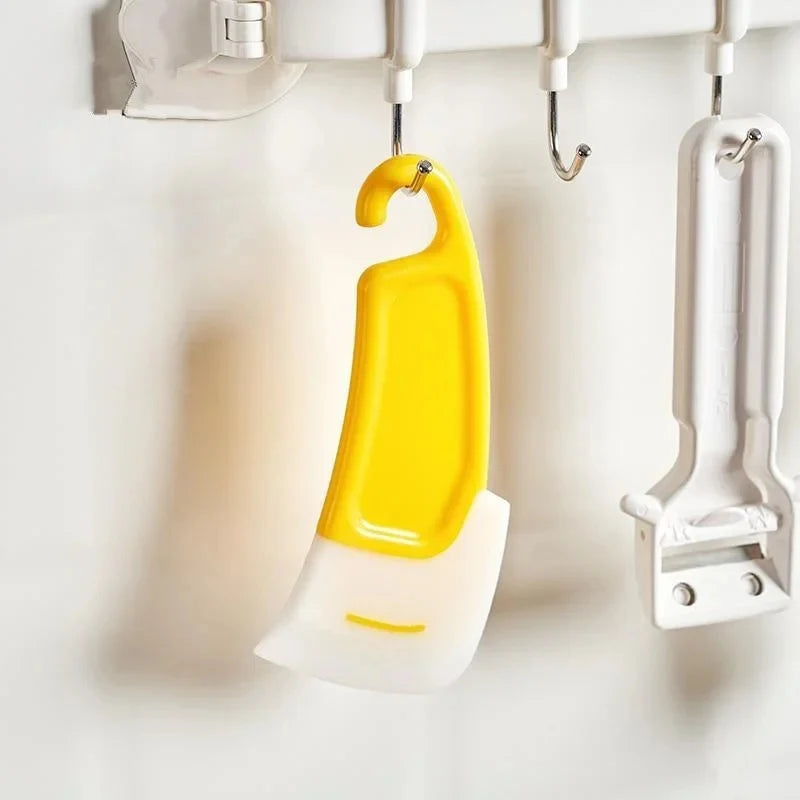 Silicone Kitchen Scraper & Cleaning Spatula – Eco-Friendly Kitchen Scraper Spatula PLUSH