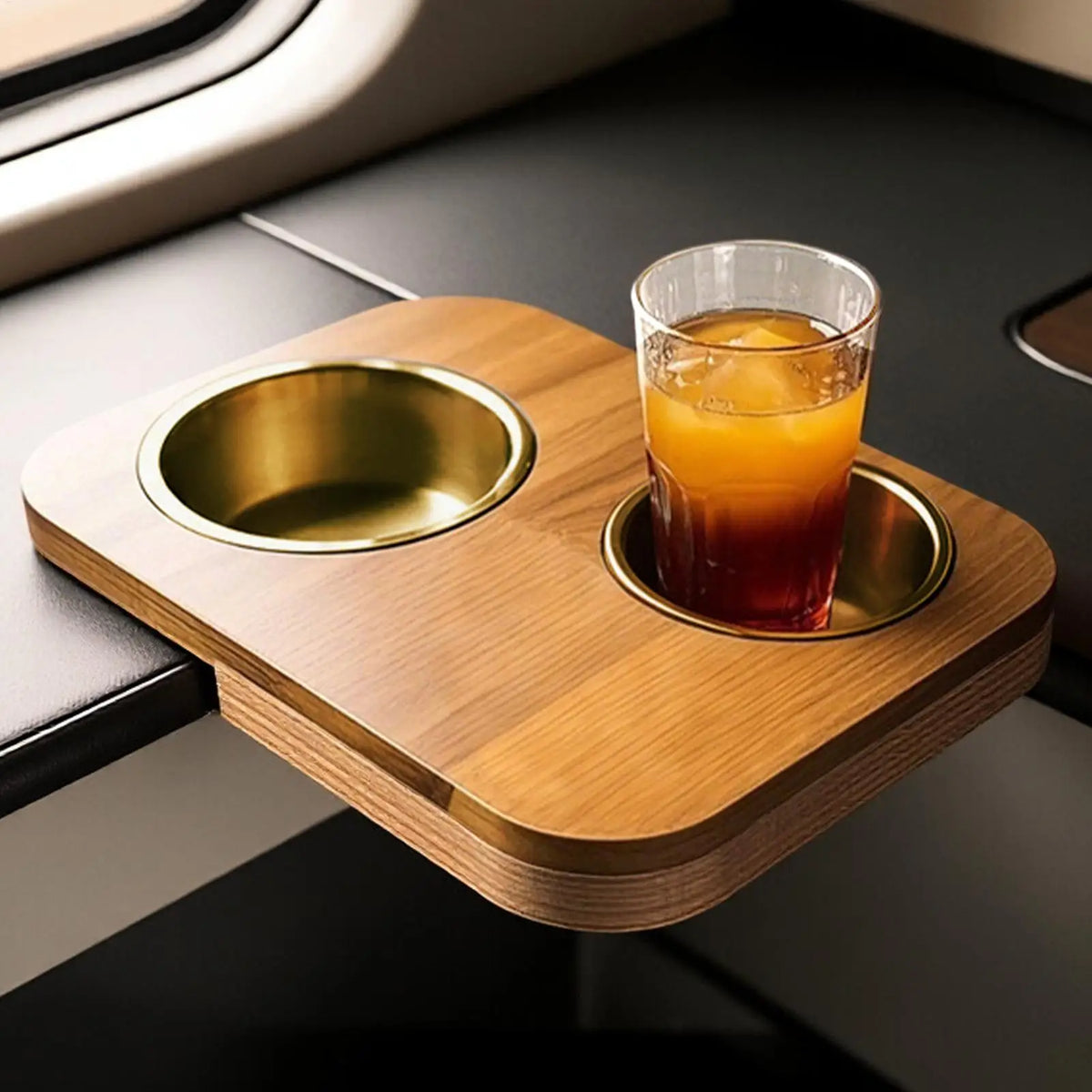 Stainless Steel Recessed Cup Holder Insert – Car Boat Truck Recessed Cup Holder PLUSH