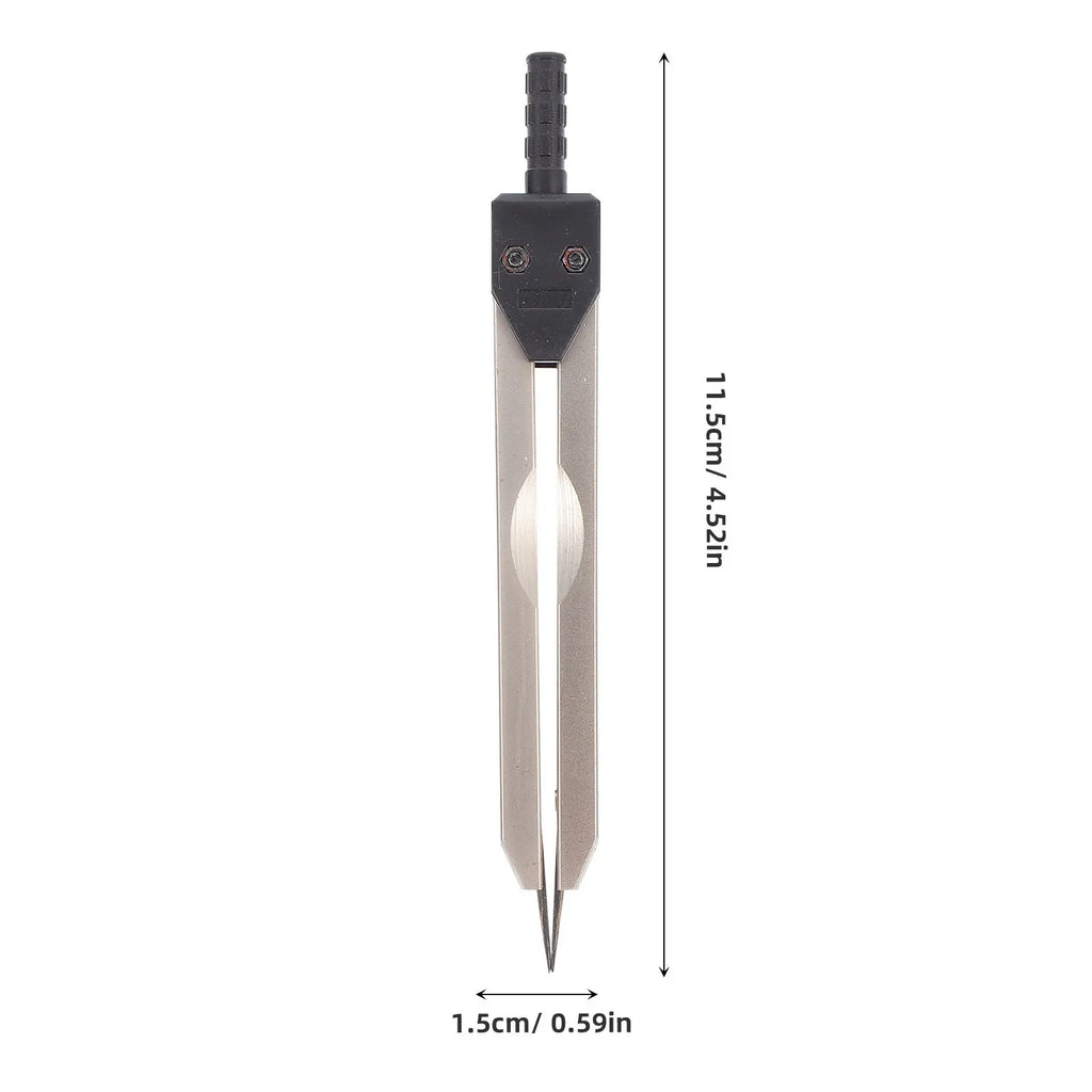 Caliper Divider Measuring Tool – Black Finish Precision Ruler Caliper Divider Tool PLUSH