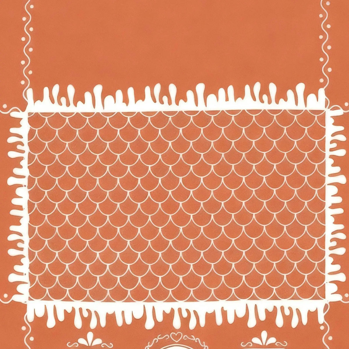 Christmas Gingerbread House Tablecloth | Festive Holiday Table Cover Holiday Tablecloth PLUSH