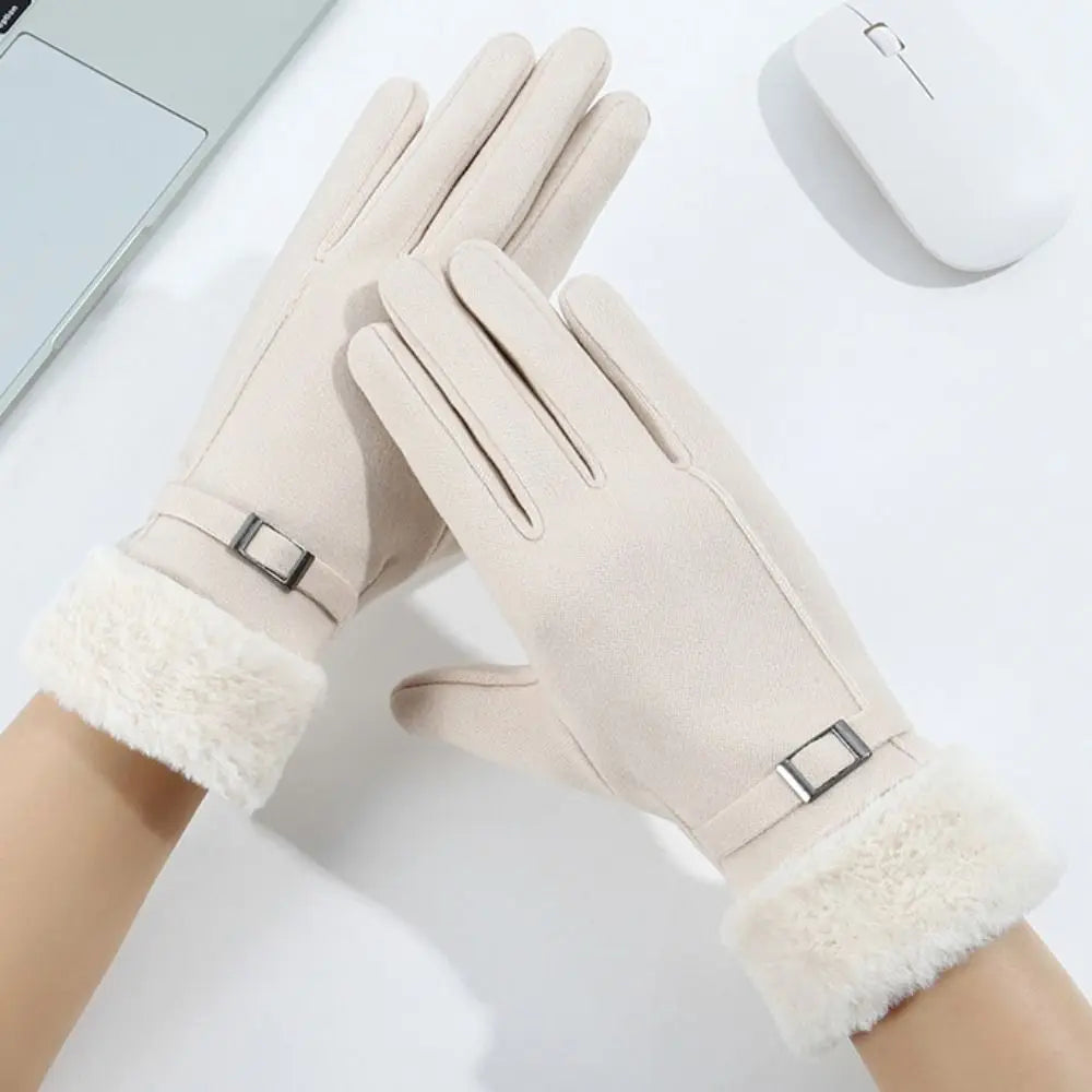 Women's Winter Touchscreen Gloves – Warm Windproof Mittens Winter Touchscreen Gloves PLUSH