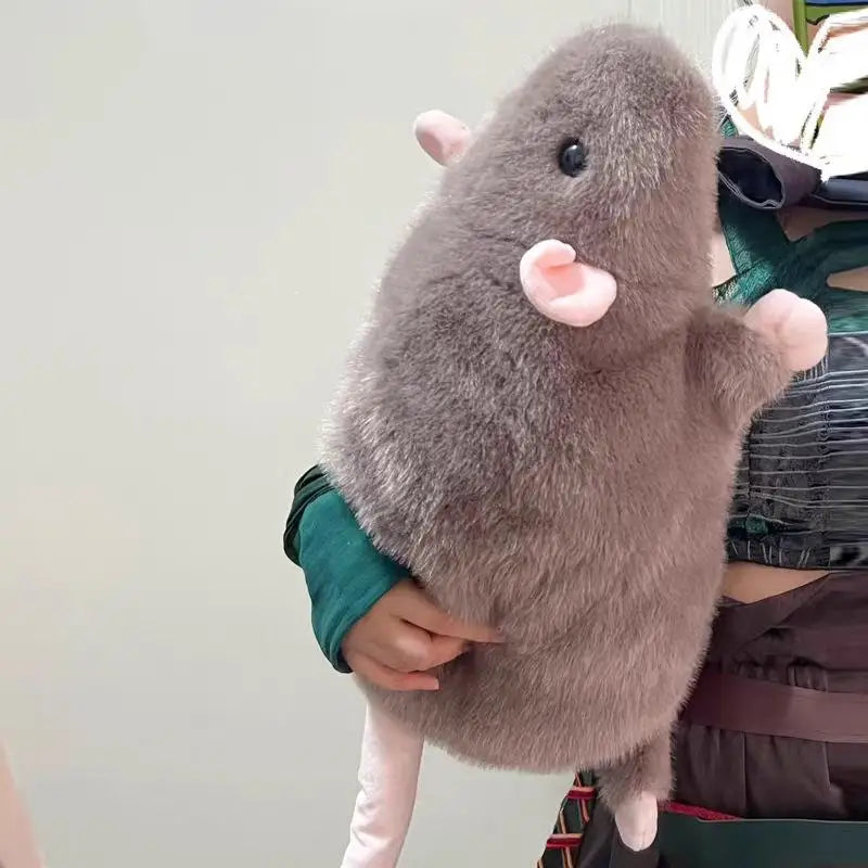 Kawaii Mouse Plush Pillow – Stuffed Rat 35/50/90cm Stuffed Plush Toy PLUSH Brown 50cm
