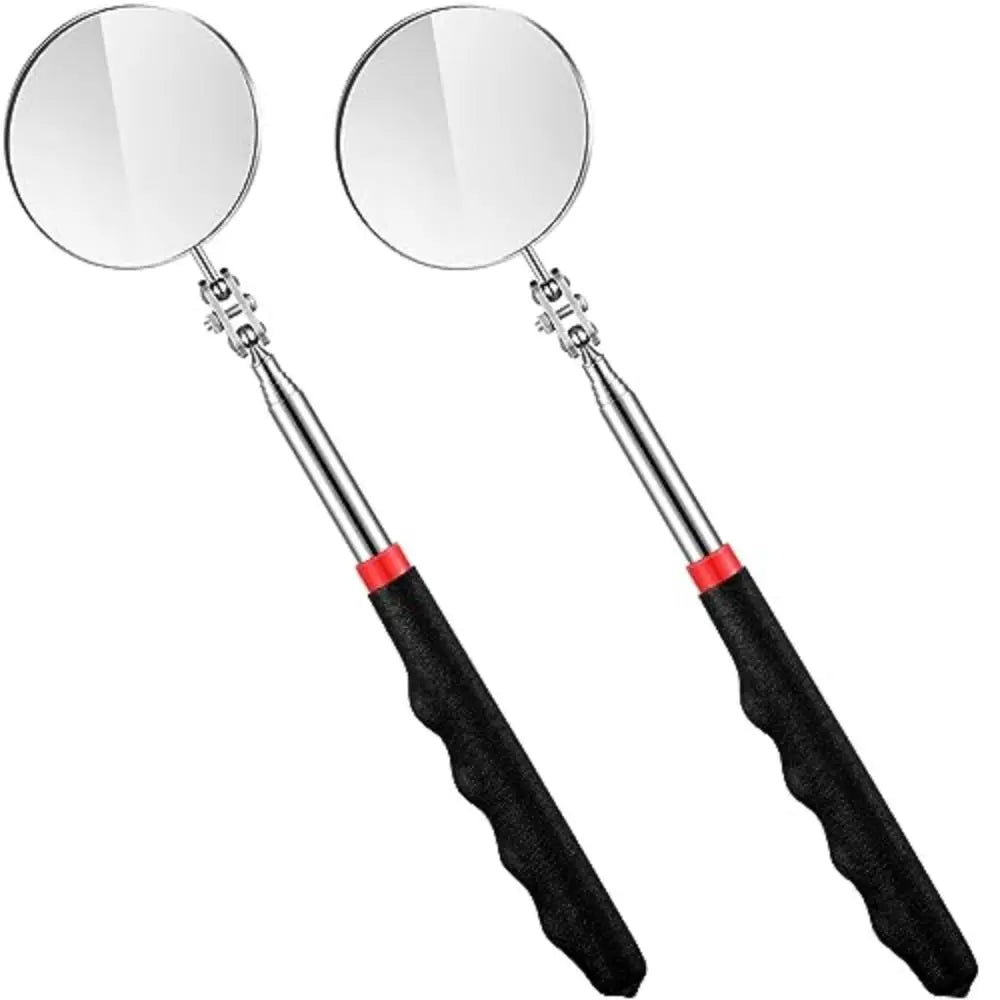 Telescoping Inspection Mirror 360° Swivel Adjustable Handle Inspection Mirror Tool PLUSH