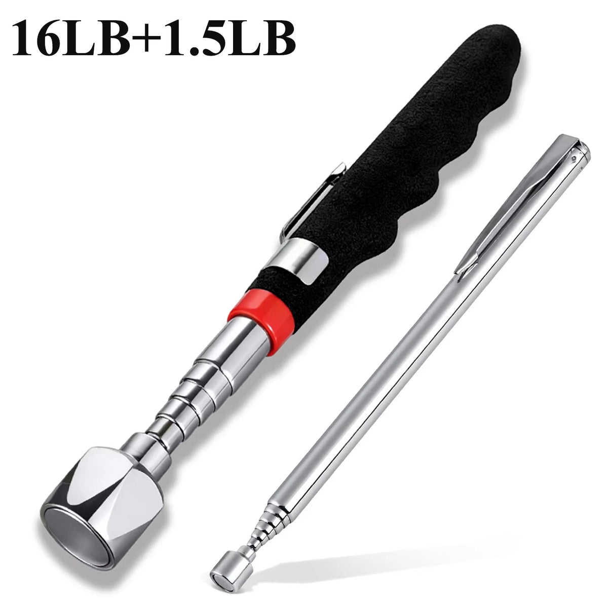 Telescoping Magnetic Pickup Tool – Extendable Grabber Stick Magnetic Pickup Tool PLUSH 16LB 1.5LB