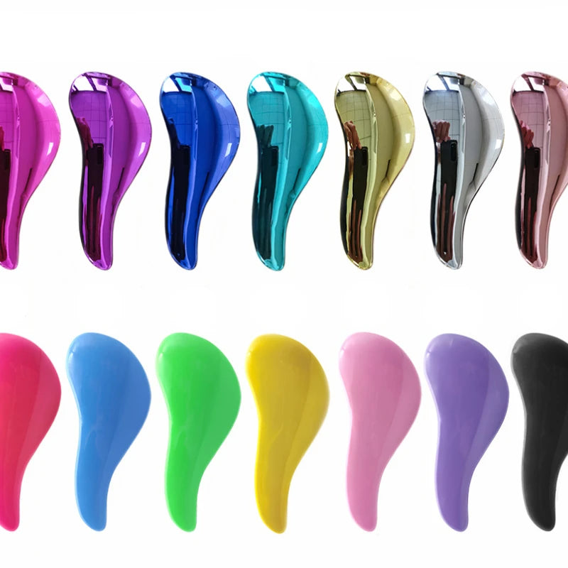 Colorful TT Anti-Static Detangling Hair Brush – All Hair Types Detangling Hair Brush PLUSH
