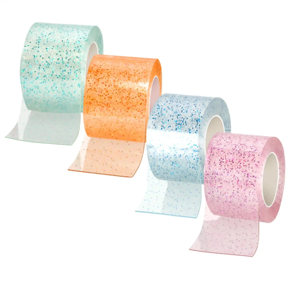 Glitter Nano Bubble Tape – Blowable DIY Craft Tape for Kids DIY Craft Tape PLUSH