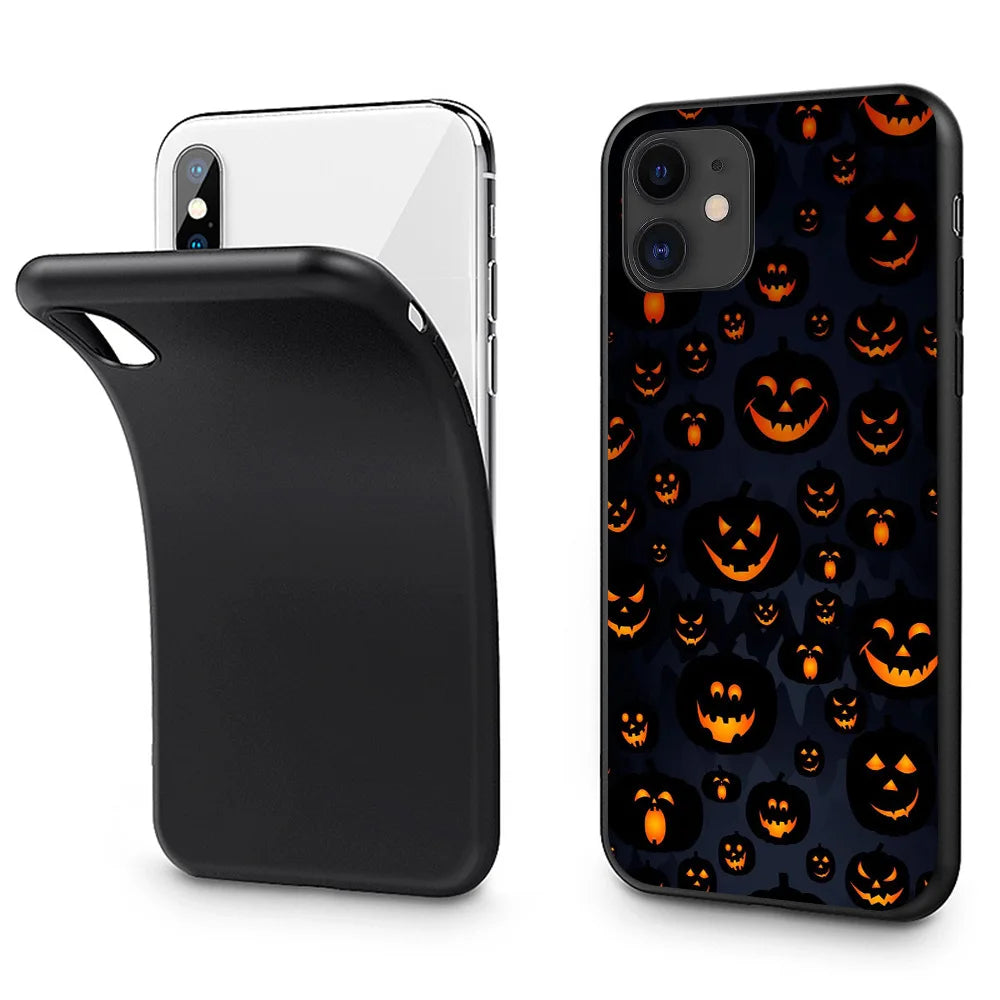Halloween iPhone Case – Soft TPU Shockproof Matte Cover Phone Case PLUSH