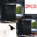 Universal Car Privacy Curtain Set – Window Shade 1/2/4pcs Car Window Shade PLUSH 2pcs