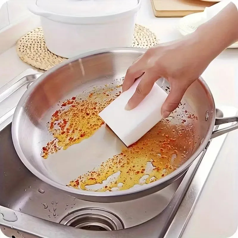 Magic Sponge Cleaning Pads 8/16/24pcs – Kitchen & Bathroom Cleaning Sponge Pads PLUSH