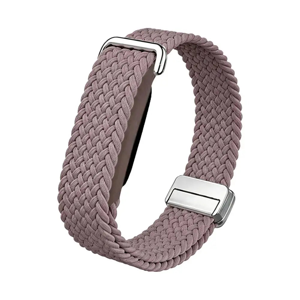Braided Nylon Magnetic Band for Google Fitbit Air – 18mm Fitness Tracker Band PLUSH B