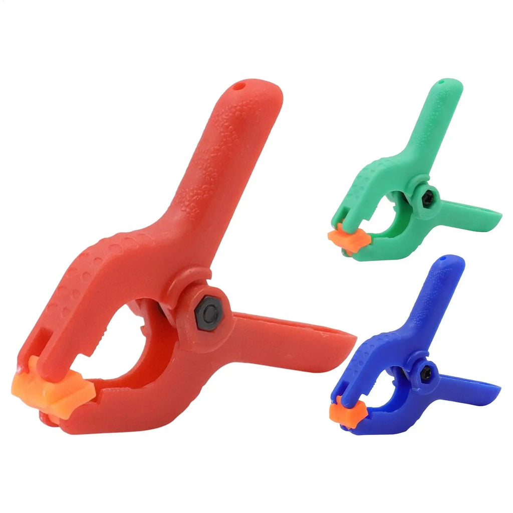 5-Pack Backdrop Spring Clamps – Universal Plastic Clips Spring Backdrop Clamps PLUSH