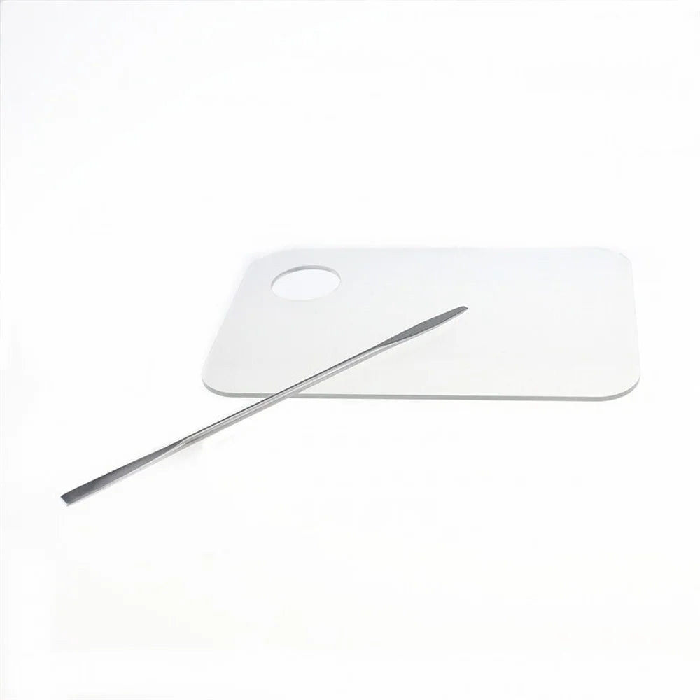 Acrylic Palette Spatula Set – Makeup & Nail Art Mixing Tool Makeup Mixing Palette PLUSH
