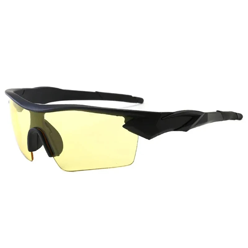 RIDERACE UV400 Cycling Sunglasses – MTB, Road Bike & Outdoor Cycling Sunglasses PLUSH YELLOW