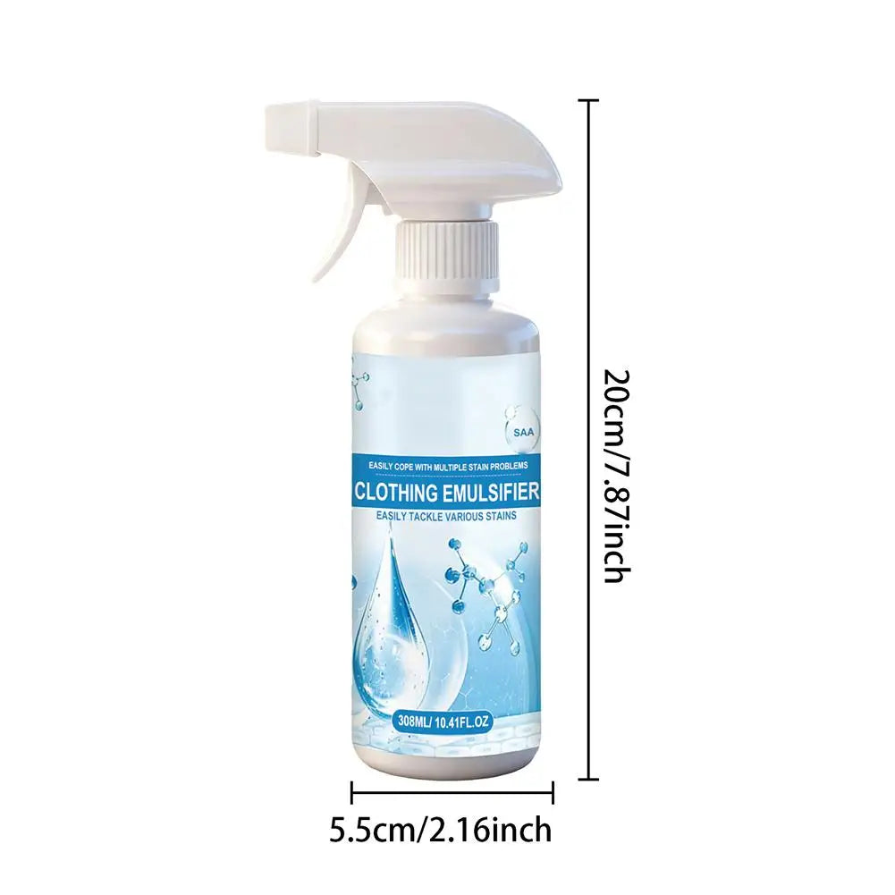 Fabric Stain Remover Spray – Clothing Emulsifier 300ml Laundry Stain Remover PLUSH
