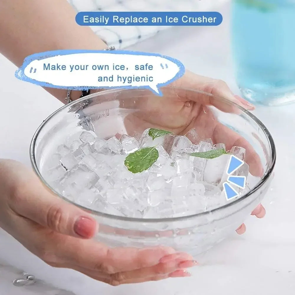 160-Cavity Food Grade Silicone Ice Cube Tray – Mini Square Mold Silicone Ice Cube Tray PLUSH