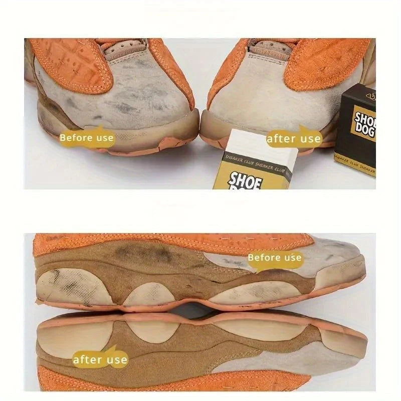 White Shoe Rubber Eraser – Multi-Surface Scratch-Free Cleaner Shoe Cleaning Eraser PLUSH