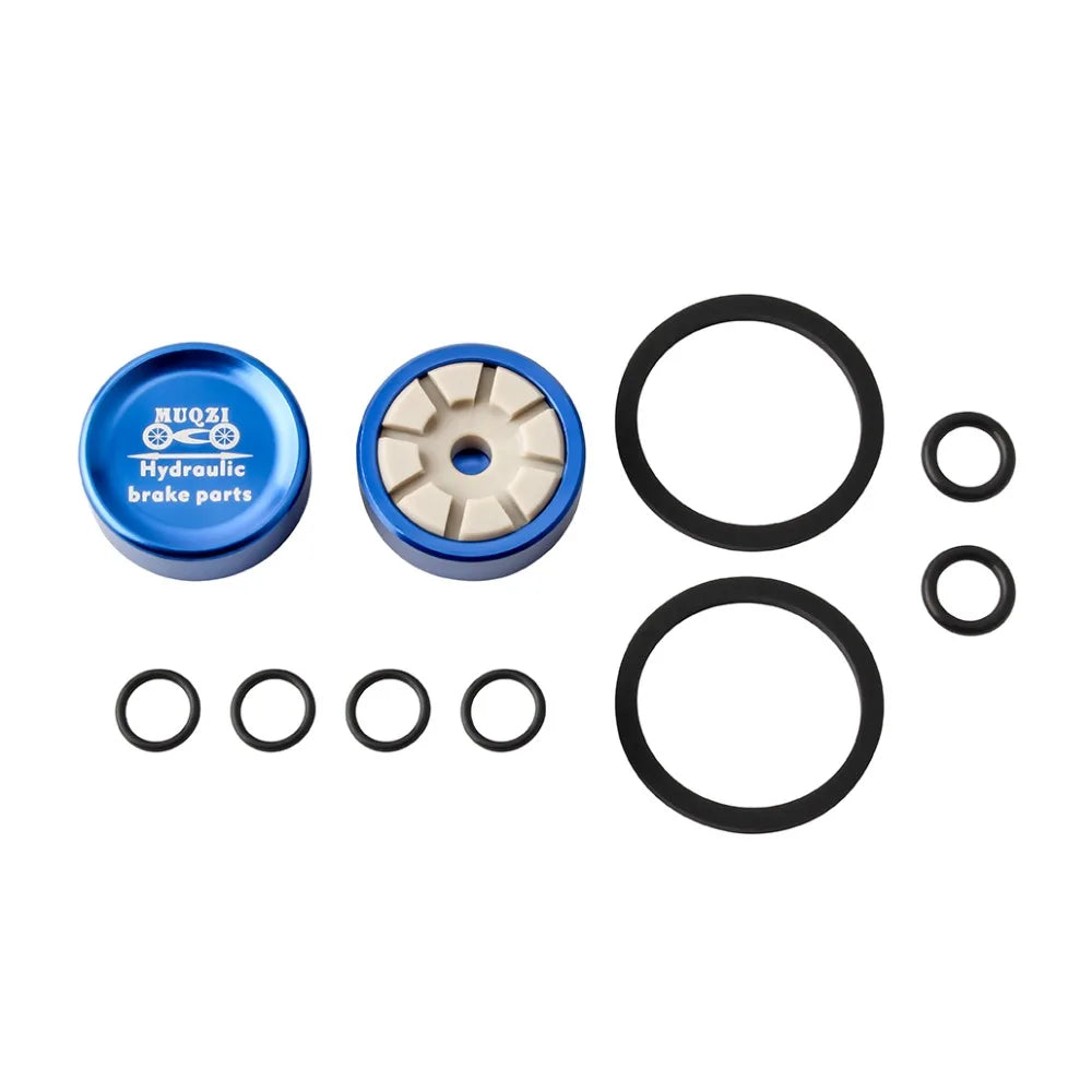 MTB Hydraulic Disc Brake Caliper Seal Kit – Aluminum Alloy Brake Caliper Seal Kit PLUSH Blue