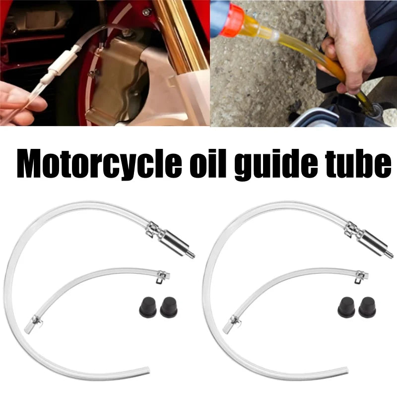 Motorcycle Brake Bleeder Kit – One-Way Check Valve Hose Brake Bleeder Kit PLUSH