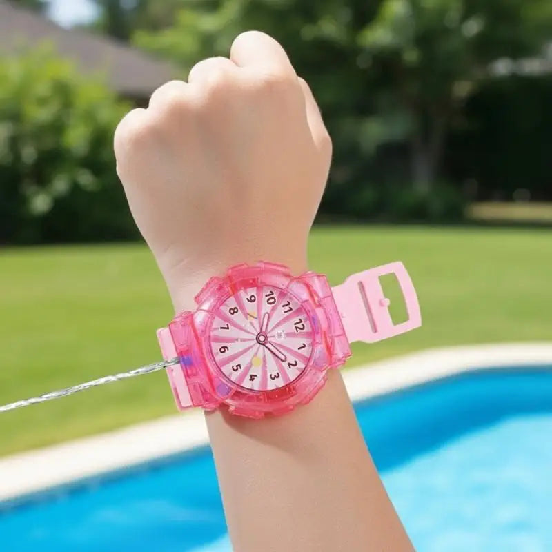 Wrist Watch Water Squirter Toy 2pcs – Summer Prank & Party Novelty Squirt Toy PLUSH