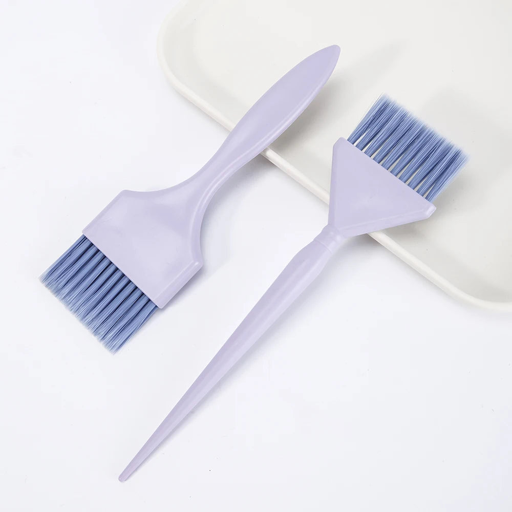Professional Hair Dye Brush Set – Coloring & Tinting Tool Hair Dye Brush Set PLUSH 2pcs Blue