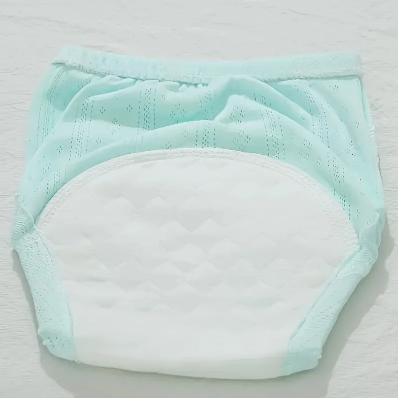 3-Pack Cotton Training Pants – Washable Cloth Diapers 0–3 Yrs Training Pants PLUSH