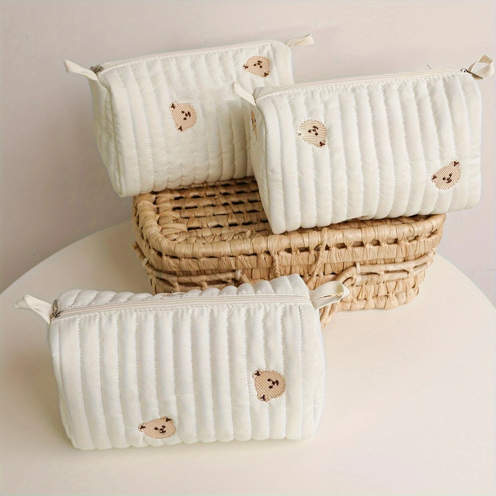 Patchwork Diaper Bag Embroidered Travel Organizer Purse Diaper Bag Purse PLUSH