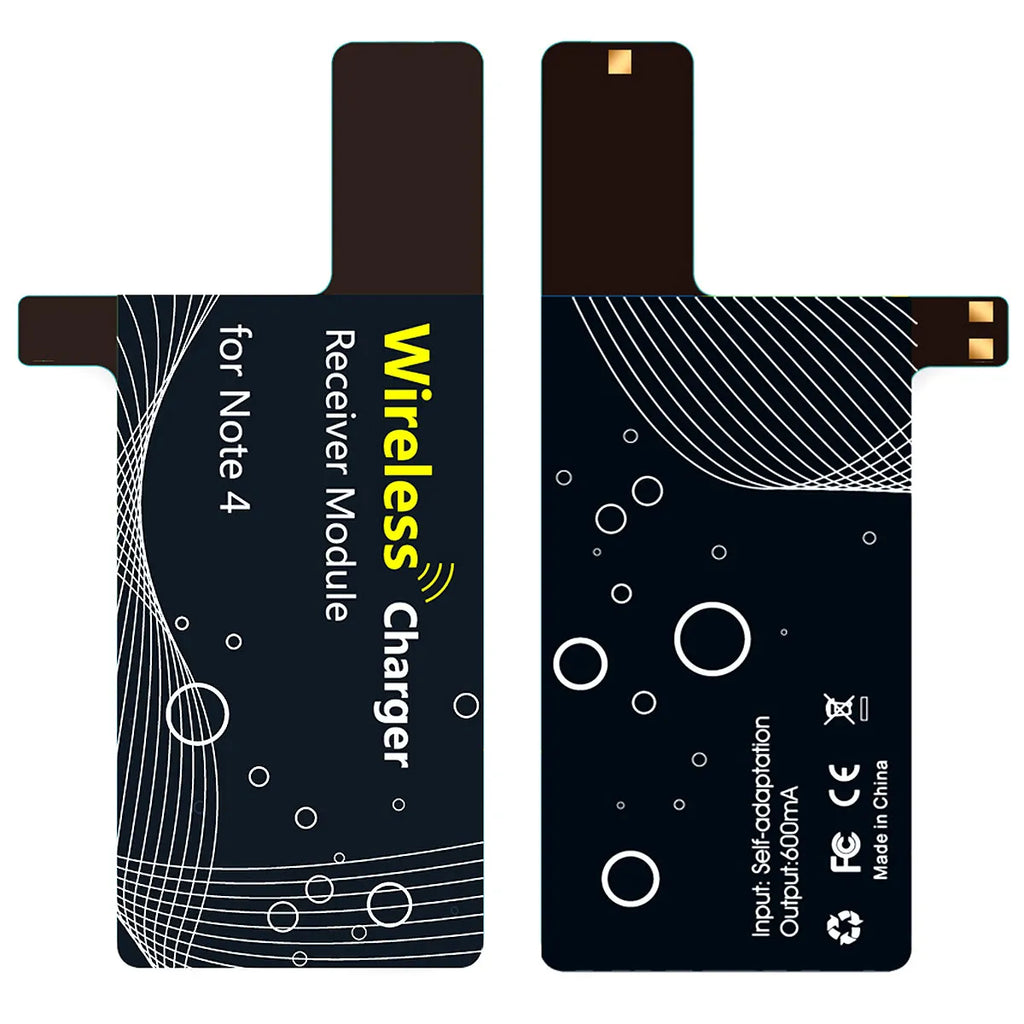 Qifull QRN4 Wireless Charging Receiver for Galaxy Note 4 – Qi Wireless Charging Receiver PLUSH