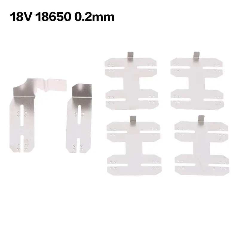 18V Battery Tab Kit – Nickel Sheets & Connectors 18650/21700 Battery Tab Kit PLUSH A1