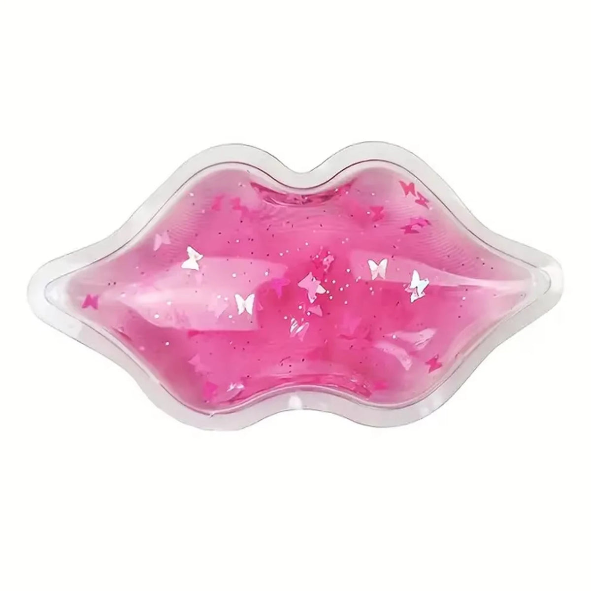 Lip & Eye Gel Ice Pack – Hot & Cold Compress | DUTRIEUX Eye & Lip Compress PLUSH Pink 1
