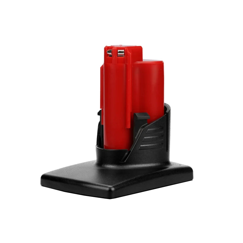 Milwaukee M12 12V Battery Plastic Shell Case Housing – No Cell Battery Shell Case PLUSH